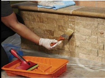 Industrial epoxy flooring application
